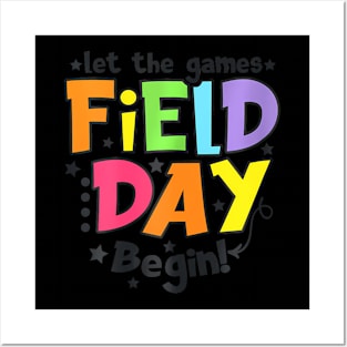 2024 Let Games Start Begin Kids Boys Girl Teachers Posters and Art